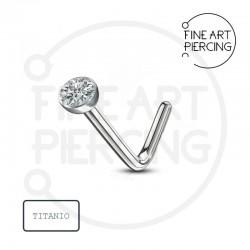 Nostril con circonita