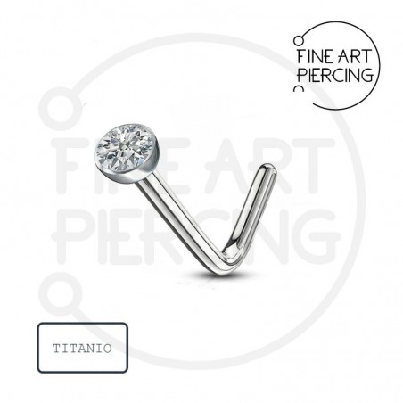 Nostril con circonita