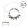 Aro clicker Idalia para septum y lóbulo