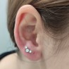 Top Isabela para piercings en helix y tragus