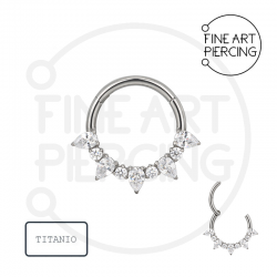 Joyería para piercings de lujo: Amelia Aro Clicker