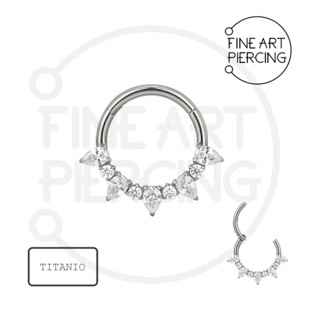 Joyería para piercings de lujo: Amelia Aro Clicker