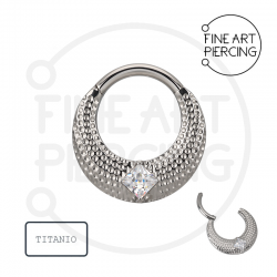 Aro clicker titanio hipoalergénico Sasha