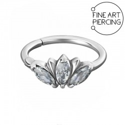 Aro clicker con circonitas...