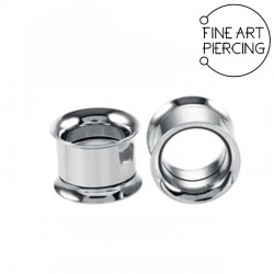 Dilatación de acero a rosca tipo llanta, perfil fino y elegante