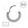 Piercing Aro Clicker Queralt para septum y lóbulo