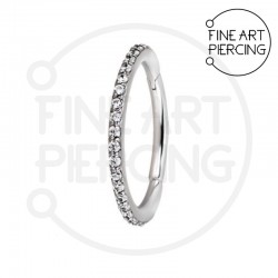Cindy Aro Clicker con Circonitas para piercings